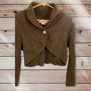 Michael Michael Kors Cardigan Crop Sweater